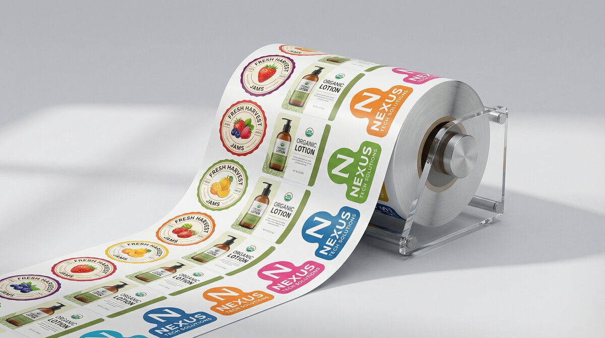 Blank Roll Labels